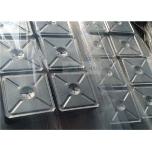 Galvanized Steel 2.5" Square Self Locking Washers 63.5mm Used To Fasten