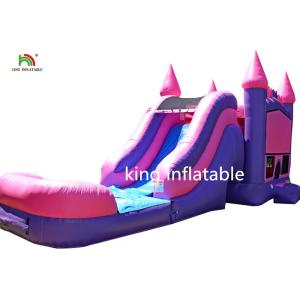 Buy cheap Girl Big Infltable Bounce House Dry Slide With CE Blower 5mL*4mW*3mH from wholesalers