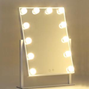 Buy cheap Custom 10x Vanity Illuminated Hollywood Mirrors Rotating Dresser from wholesalers