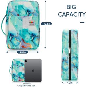 300 Slots Color Pencil Case - Pen Case Organizer with Handy Wrap & Zipper,