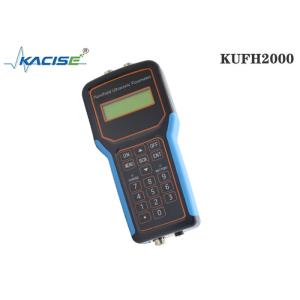 Buy cheap KUFH2000B Handheld Ultrasonic Flow Meter / Transducer With SD Card Function from wholesalers