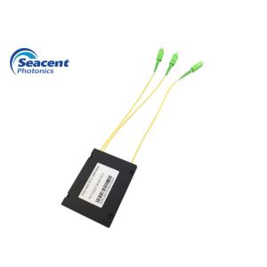 Buy cheap 1X2 2.00mm PLC Splitter Module , Abs Plastic Splitter Good Channel Uniformity product