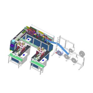 Buy cheap Upper Roller 60pcs/Min Face Mask Manufacturing Machine from wholesalers