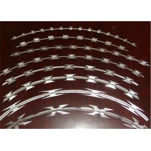 Buy cheap Sharp, solid, easy to install,razor blade barbed wire,Twist weaving,firm and beautiful,corrosion-resisting and oxidation from wholesalers