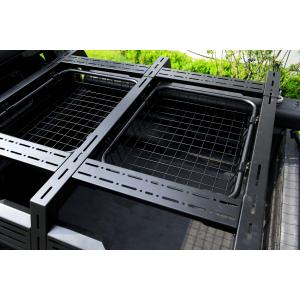Buy cheap Offroad F150 Pickup Bed Rack System Q235B With Cargo Basket from wholesalers