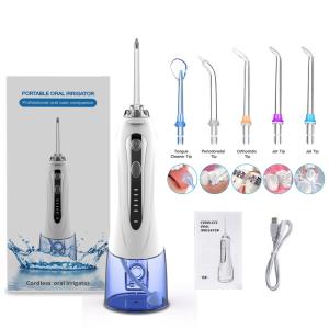 China Multimode Rechargeable Oral Irrigator , 2500mah water flosser for teeth on sale