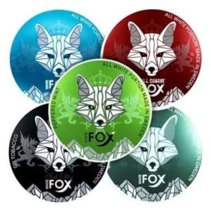 Buy cheap 12mg 20mg FOX zyn Cans pouch custom made White box nic pouches product