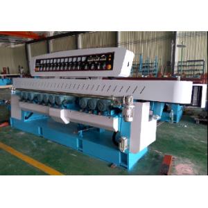 Auto Straight Line Edge Grinding Machine ,Mosaic Glass Double Edger With 11