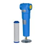 Cyclinder Stainless Steel And Doule Support Aluminum Compressed Air Filter for