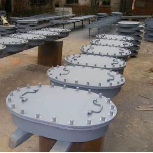 Buy cheap Fire - Proof Square Marine Manhole Cover , Type B Manhole With Coaming from wholesalers