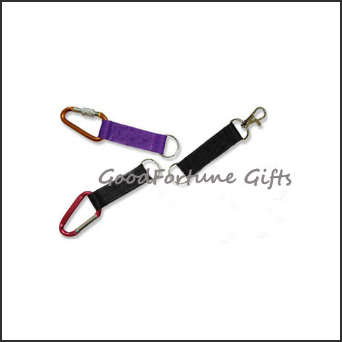 Buy cheap printed logo customed promotion mug carabiner lanyard keychain gift from wholesalers