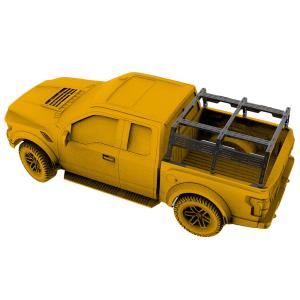 Buy cheap Jeep Gladiator JT Camping Bed Rack with Black Powder Coating and Multiple Accessories from wholesalers