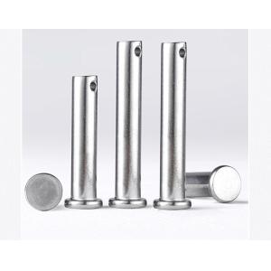 Buy cheap Zinc Plated Class 8.8 Clevis Pin And Key DIN1444 ISO2341 EN22341 With Head from wholesalers