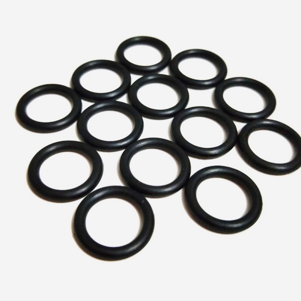 Black Smooth Surface Finish NBR O Rings Shore A Hardness 70/80/90