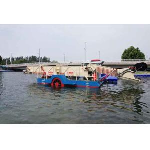 Diesel Water Hyacinth Harvester Machine Vessel With 24 Cubic Meters Diesel Drive