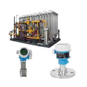 Buy cheap Pressure reducing and temperature station equipped with an Endress+Hauser ProlineProwirl D200 vortex flowmeter and a Cerabar PMC51B pressure transmitter from wholesalers