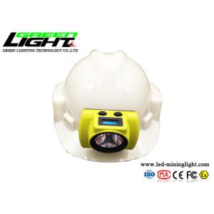 Buy cheap 18000LUX 6.8Ah Rechargeable Mining Cap Lamps IP68 385LUM from wholesalers