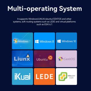 Buy cheap Six LAN Dual COM Soft Router With Intel Core And Celeron Series Processors from wholesalers