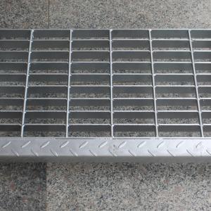 Buy cheap Stainless Hot Dip Galvanized Welded Bar Grating With Checker Nosing from wholesalers