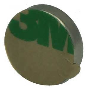 Buy cheap High Quality Good Look Thinnest Ndfeb Disc Button Magnet with 3M Adhesive from wholesalers