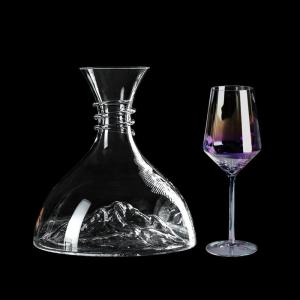 Bulk Artisan-Crafted Crystal Wine Decanter Aerator | 1500mL Luxury Carafe,
