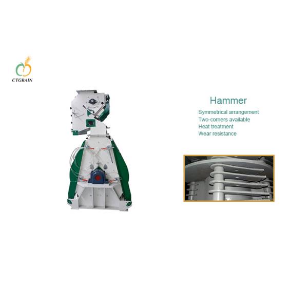 Quality Low Noise Fish Feed Hammer Mill Machine for sale