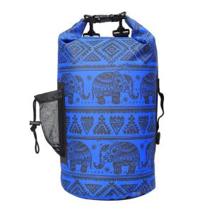 Buy cheap 15 Liter PVC Waterproof Dry Bag With Mesh Bag Digital Printing Color For Adult from wholesalers