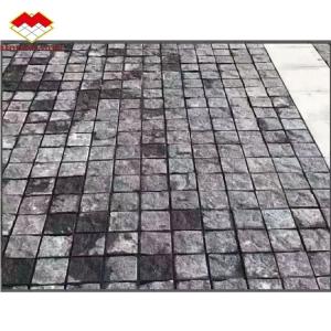 Upgrade Your Home Exteriors with Cut-To-Size Grey Flamed Granite Cube Stone