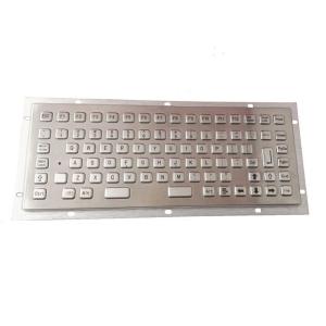Buy cheap Functional IP65 Industrial Metal Keyboard Metal Material Mini Dimension from wholesalers