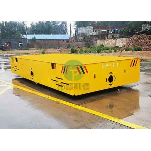 Buy cheap 30t Warehouse Mold Handling Transfer Steel Floor Steerable Bogie from wholesalers