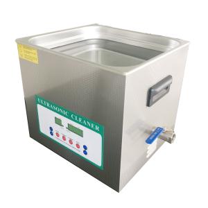 28-40KHZ Dual Frequency Ultrasonic Cleaner Machine 15L Tank Capacity
