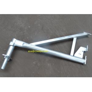 Buy cheap 0.72m 7.4kg hot galvanized haki scaffold  bracket from wholesalers