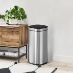Touchless Intelligent Smart Sensor Bin Trash Can Stainless Steel Sustainable