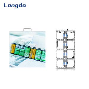 Buy cheap Die Casting Aluminum LED Display Cabinet Alloy LED Wall Cabinet 250mm X 250mm from wholesalers