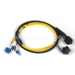 Buy cheap ODVA-MTP Waterproof Patch Cord 8 12 24 Core With The Support Optical Cable from wholesalers