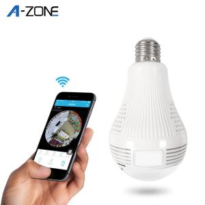 Buy cheap LED Light Bulb Wifi 360 Panoramic Vr Camera Hidden Camera P2P Family Indoor from wholesalers