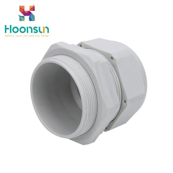 Quality Nickel Plating PVC Cable Gland Alkali Resistant Conjoined Type for sale
