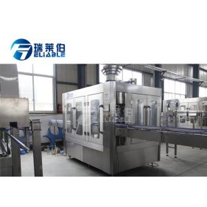 Buy cheap Electric Glass Bottle Filling Machine , Pure Water Washing Filling Capping Machine from wholesalers