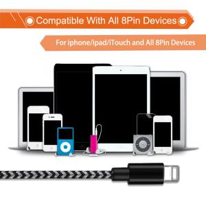 Buy cheap Long Apple Lightning To USB Cable / Iphone 5 Apple 6s Charger Cord Durable from wholesalers