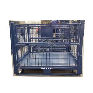 Buy cheap Foldable Stillage Pallet Cage Depth 800mm With Padlock Locking System from wholesalers