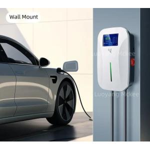 Buy cheap 7KW Level 2 Fast Charging Wallbox EV Charger with IP65 Weatherproof and 4.3-Inch Color Display from wholesalers