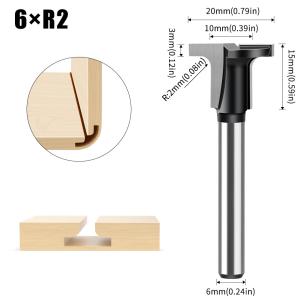 Buy cheap Carbon Crystal Plate Arc Bending Integrated Forming Tool for Trimming Machines Router Bit T-shaped Bending Bit Wood Decoration from wholesalers