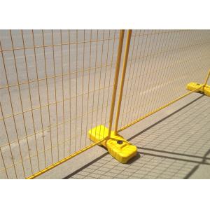Buy cheap 32mm round tubing wall thick 1.5mm construction fence 2.1m height x 2.4m width mesh 60mm*150mm*3.5mm diameter from wholesalers