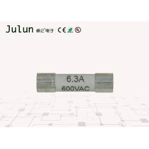 Buy cheap 600V AC 6.3A High Voltage Fuse  5mm X 20mm Fuse Quick Break Halogen Free from wholesalers