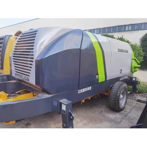 Buy cheap Zoomlion Used Concrete Trailer Pump HBT60.13 174KW Grey Green Color from wholesalers