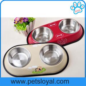 Buy cheap 2016 Wholesale Cheap Travel Bone Shaped Stainless Steel Dog Bowl from wholesalers