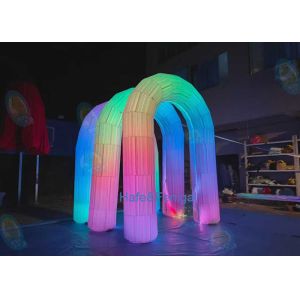 Buy cheap Arched illuminated inflatable tent, lighting up your outdoor life with a single touch from wholesalers