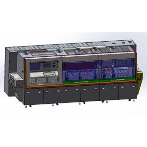 Buy cheap Three Phase Flux Cleaning Machine Durable , Multifunctional Component Washing Machine from wholesalers