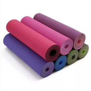 Buy cheap Custom Eco Friendly TPE Yoga Mat 6mm For Women from wholesalers