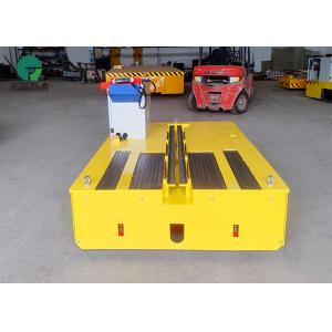 Buy cheap 10 Ton copper bar handling electric steerable trackless transfer cart from wholesalers